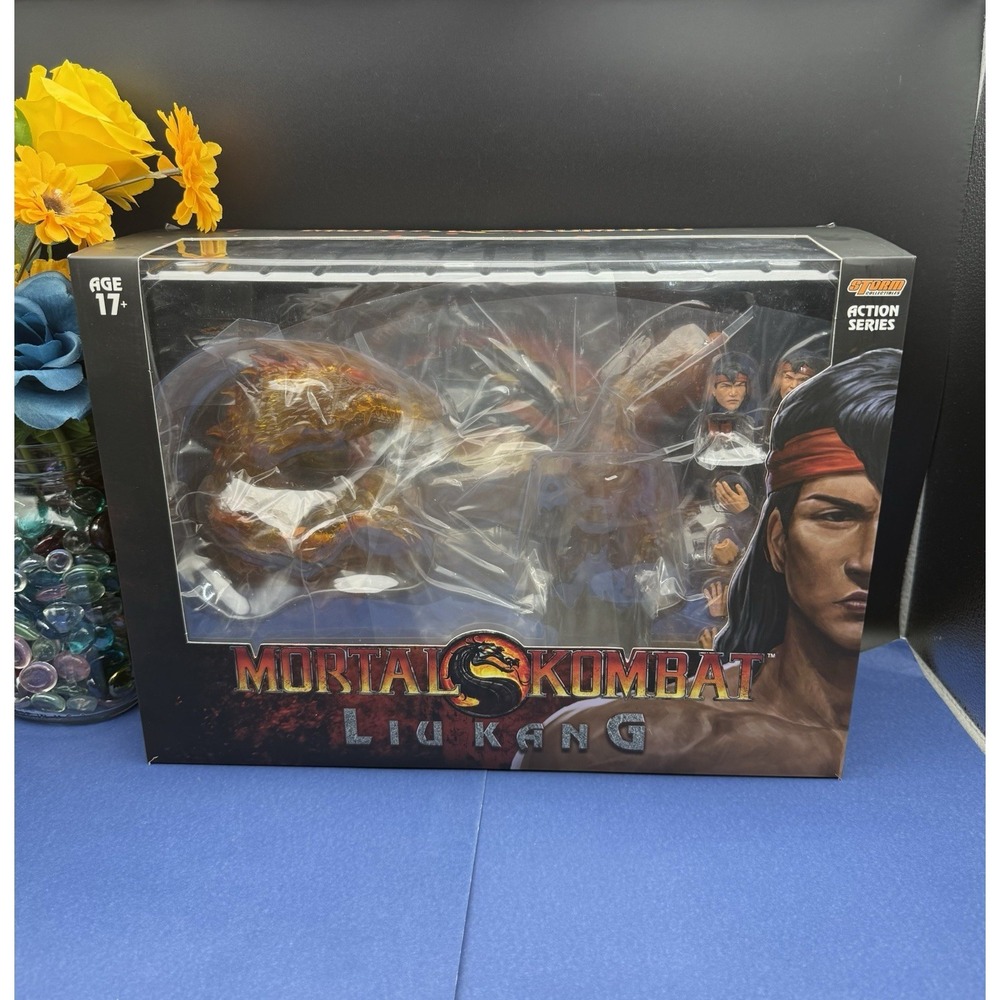 Storm Collectibles Mortal Kombat Liu Kang Deluxe Special Edition **INCOMPLETE**